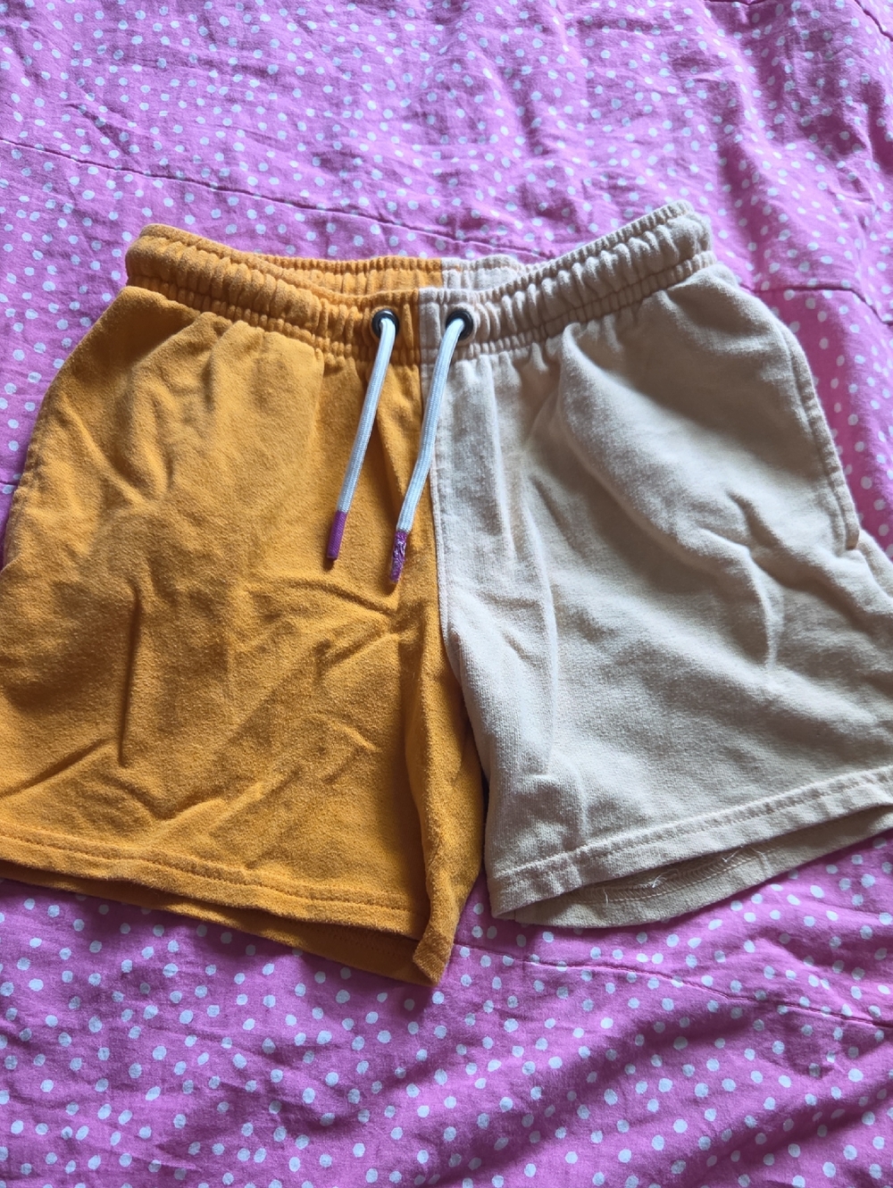 🍿2 For $10🍿Cat & Jack Two-Tone Drawstring Athletic Shorts Boys size 6-7